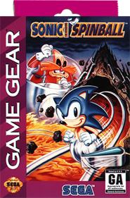 Sonic the Hedgehog Spinball - Fanart - Box - Front