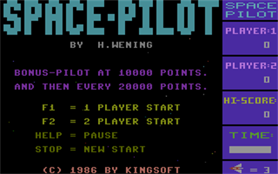 Space Pilot - Screenshot - Game Title Image