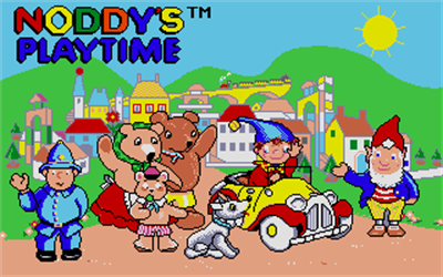 Noddy's Playtime - Screenshot - Game Title Image