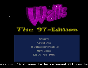 Walls: The 97-Edition - Screenshot - Game Title Image