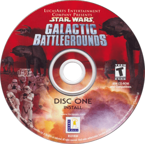 Star Wars: Galactic Battlegrounds - Disc Image