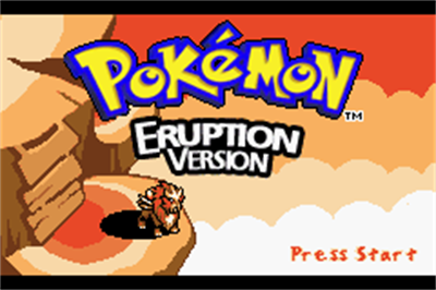 Pokémon Eruption - Screenshot - Game Title Image