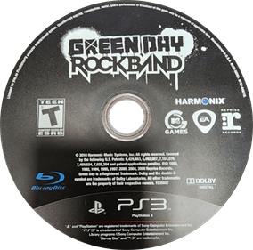 Green Day: Rock Band - Disc Image