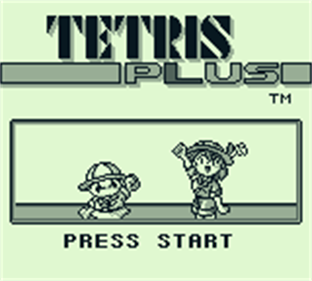 Tetris Plus - Screenshot - Game Title Image