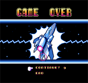 Lei Dian II: Thunderbolt Fighting Plane - Screenshot - Game Over Image