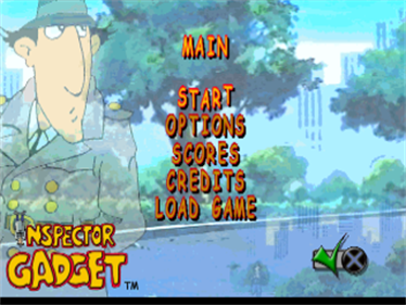 Inspector Gadget: Gadget's Crazy Maze - Screenshot - Game Title Image