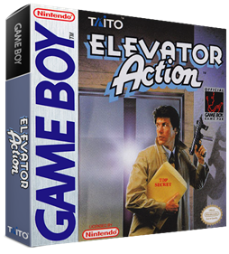 Elevator Action - Box - 3D Image