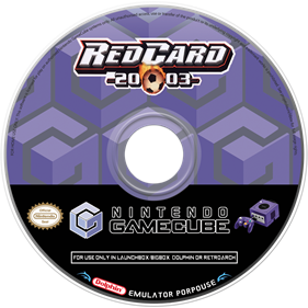 RedCard 2003 - Fanart - Disc Image