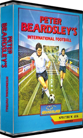 Peter Beardsley's International Football  - Box - 3D Image