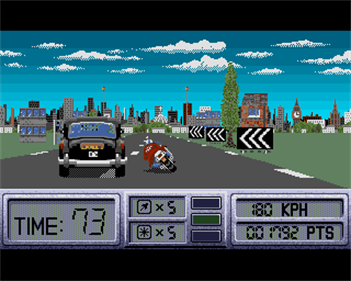 Out Run Europa - Screenshot - Gameplay Image