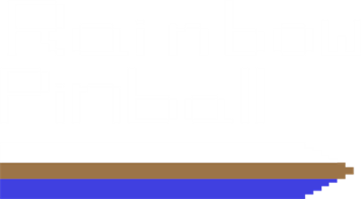 Rainbow Pinball - Clear Logo Image
