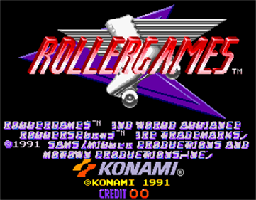 Rollergames - Screenshot - Game Title Image