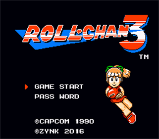 Roll-Chan 3 - Screenshot - Game Title Image