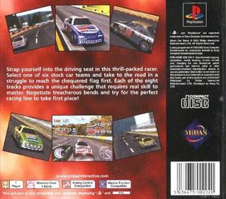 Stock Car Racer - Box - Back Image