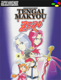 Tengai Makyou Zero - Fanart - Box - Front Image