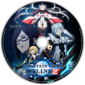 Phantasy Star Online 2 - Fanart - Disc Image