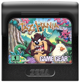 Taz-Mania - Fanart - Cart - Front Image