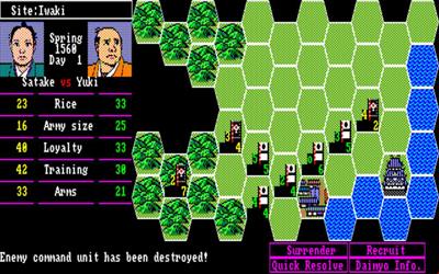 Nobunaga's Ambition - Screenshot - Gameplay Image
