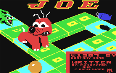 Joe (Tronic Verlag/CP Verlag) - Screenshot - Game Title Image