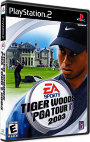Tiger Woods PGA Tour 2003 - Box - 3D Image
