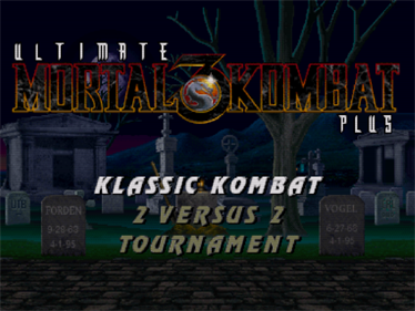 Ultimate Mortal Kombat 3 Plus - Screenshot - Game Title Image