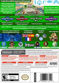 Mario Kart Wii Deluxe: Green Edition - Box - Back Image