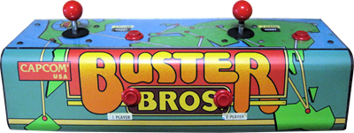 Buster Bros. - Arcade - Control Panel Image