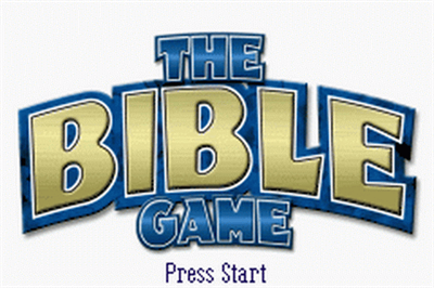 The Bible Game - Screenshot - Game Title Image