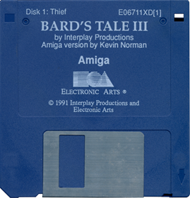 The Bard's Tale III: Thief of Fate - Disc Image