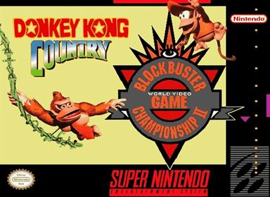 Donkey Kong Country: Blockbuster World Video Game Championship II - Fanart - Box - Front Image