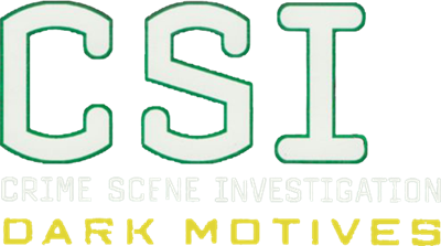 CSI: Crime Scene Investigation: Dark Motives - Clear Logo Image