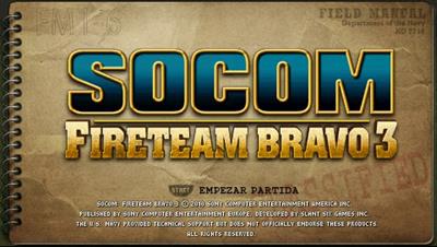 SOCOM U.S. Navy SEALs: Fireteam Bravo 3 - SteamGridDB