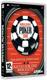 World Series of Poker 2008: Battle for the Bracelets - Box - 3D Image