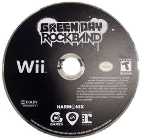 Green Day: Rock Band - Disc Image