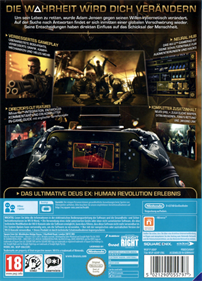 Deus Ex: Human Revolution: Director's Cut - Box - Back Image