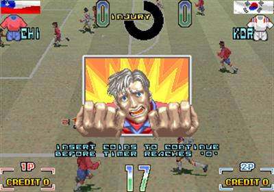 Hat Trick Hero '95 - Screenshot - Gameplay Image