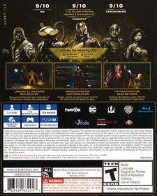 Injustice 2: Legendary Edition - Box - Back Image