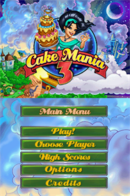 Cake Mania 3 - Screenshot - Game Title Image