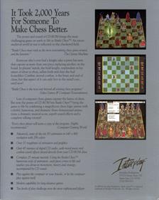 Battle Chess: Enhanced CD-ROM - Box - Back Image