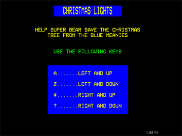 Christmas Lights - Screenshot - Game Title Image