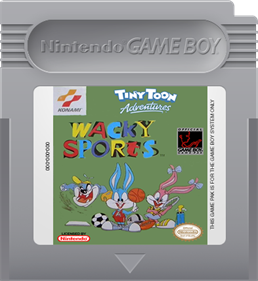 Tiny Toon Adventures: Wacky Sports - Fanart - Cart - Front