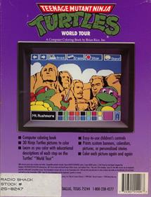 Electric Crayon Deluxe: Teenage Mutant Ninja Turtles: World Tour - Box - Back Image