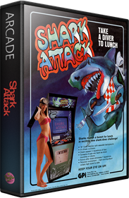 Shark Attack - Box - 3D Image