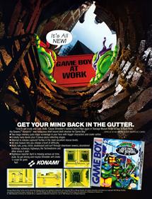 Teenage Mutant Ninja Turtles II: Back from the Sewers - Advertisement Flyer - Front Image