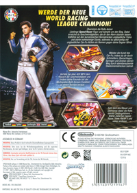 Speed Racer: The Videogame - Box - Back Image