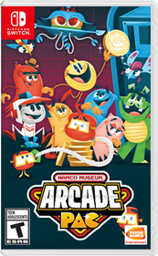 Namco Museum: Arcade Pac - Box - Front - Reconstructed Image