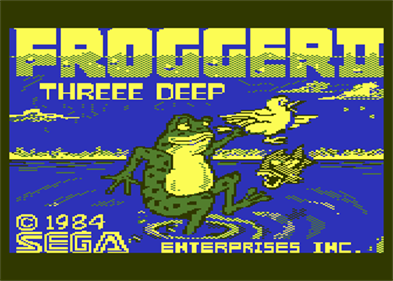 Frogger II: Threeedeep! - Screenshot - Game Title Image