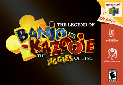 The Legend of Banjo-Kazooie: The Jiggies of Time - Fanart - Box - Front Image