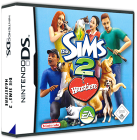 The Sims 2: Pets - Box - 3D Image