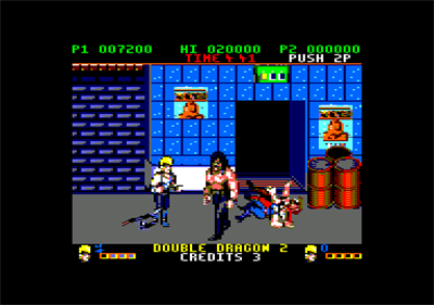 Double Dragon II: The Revenge (Melbourne House) - Screenshot - Gameplay Image